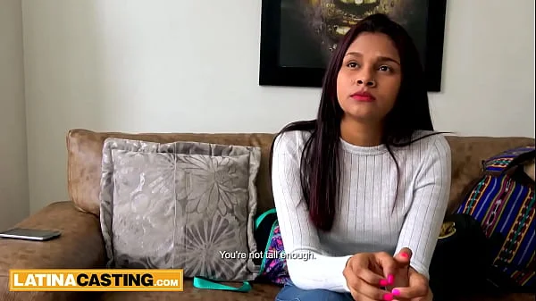 Cute 18 Year Old Latina Slut Convinced Fake Casting Producer