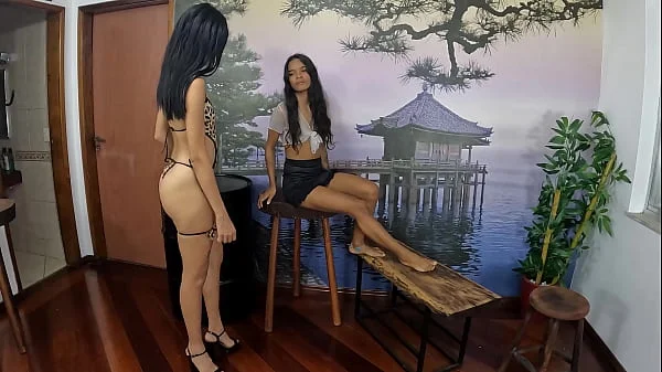 Eva Perez na HardBrazil por trás das câmeras