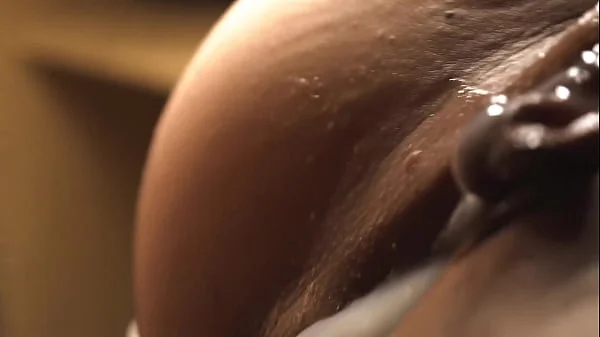 Twice filled pussy with cum and whipped it inside like cream
