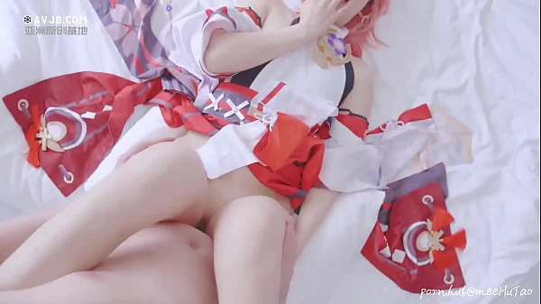 天花板级白虎女神『米胡桃』原神cosplay《八重神子：仙狐宫司异闻录》