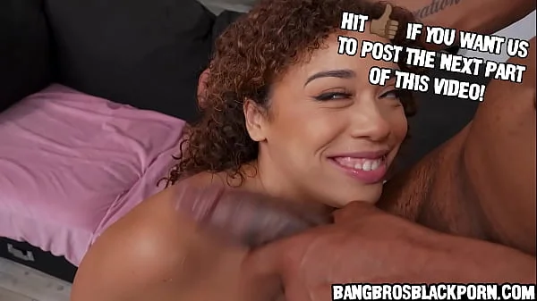 Naughty stepsis having fun with her stepdad's huge dick - ebony porn
