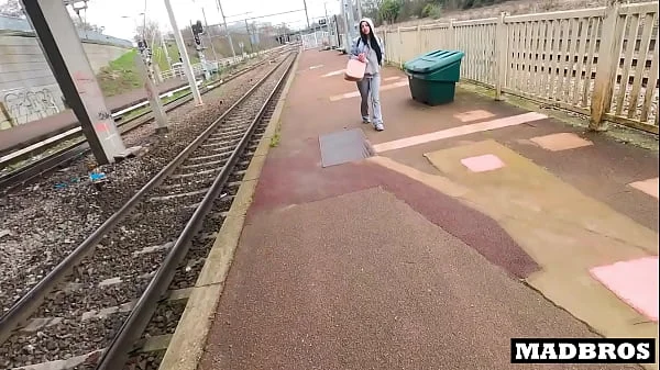 I fuck my chilean friend's good ass in a public train and at her place after seeing each other again