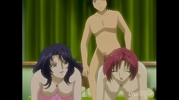 Step Mom and Step Aunt Fuck the Young Boy - Hentai Uncensored [Subtitled]