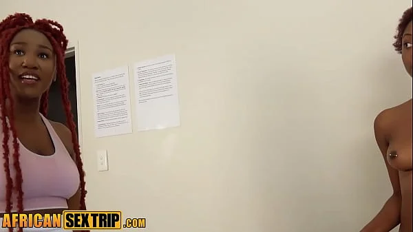 AFRICAN SEX TRIP - Girlfriend Caught In Homemade Threesome By BWC BF