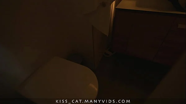 Is it dream? Step son fucks step mom in hotel share room! Step mother gets hot sex till facial / Kisscat