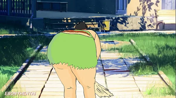 Tempting BBW Upskirt Leads to Hard Fuck from Long Dick (Hentai Uncensored)