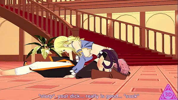 Lucy Natsu Fairy Tail hentai videos  blowjob handjob horny and cumshot gameplay porn uncensored... Thereal3dstories..