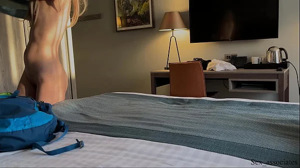 Hot Stepmom And Son Share a Bed In A Hotel