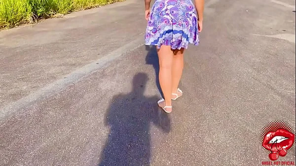 PELADA NA RUA E DESCONHECIDO ARROMBOU O CU NO PELO