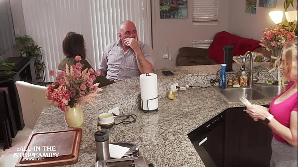Sex Freak Freya Von Doom Visits StepDad And New Wife - AITSFS1:E7 4/4
