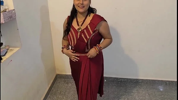 Zabardast chudai non stop red saree