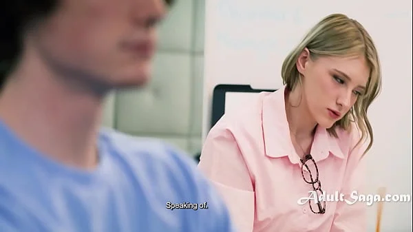 Shy Girl Decides To Make A Move On Her Office Crush - Melody Marks, Jodie Johnson