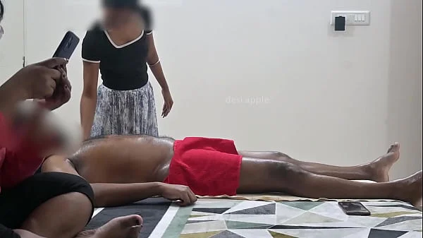 threesome massage spa