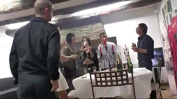 Very hot swinger private party with four amateur couples MF200529 1