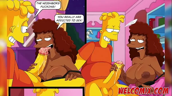 Fucking the hot neighbor! The neighbor's love - The Simptoons