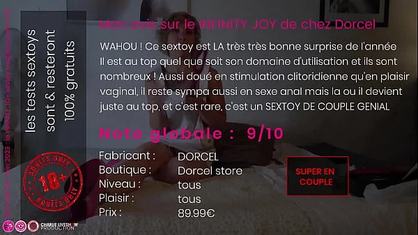 INFINITY JOY ! ce sextoy me rend vraiment dingue