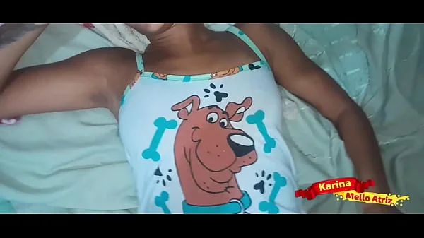 Enteada fofa sem sela com padrasto.
