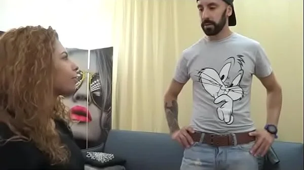 Would you model for us? Of course she ends up getting pounded by an enormous cock