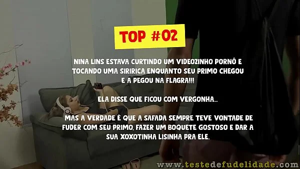 Top 3 Vídeos de sexo Em Família  ( Sexo com a Tia, Meia-irmã e Prima )