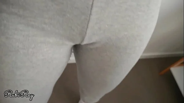 Cum in My Panty and Short Pants After Rubbing My Smooth Pussy