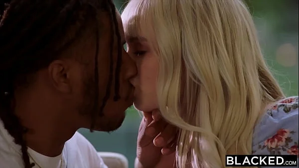 BLACKED BBC-Hungry tiny Blonde gets creampied by roommate