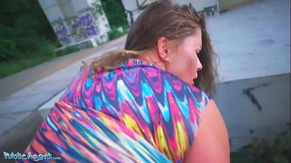Public Agent Elisa Tiger Fucked Doggystyle Below Highway