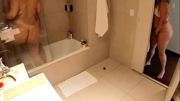 Spying On My Bestie And Her Boyfriend In The Shower