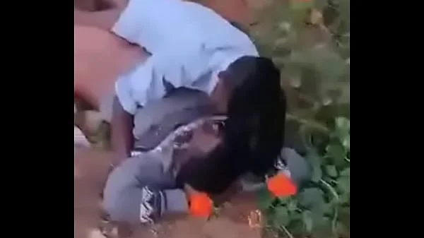 Old couple fucking outdoor in South Africa