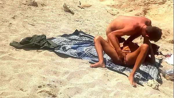 Sex at the BEACH, Hot Amateur Couple