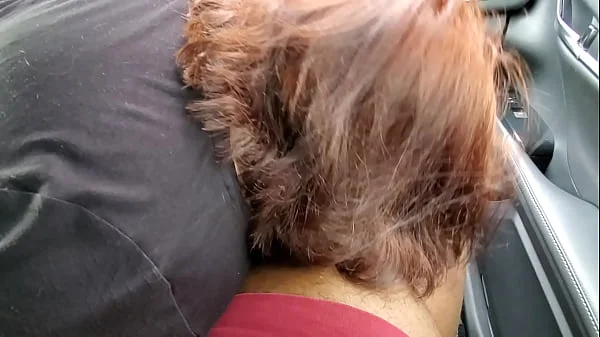 Public Blowjob in the Car