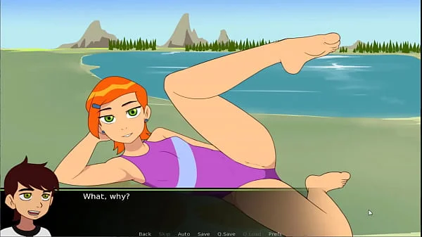 Omnitixxx Episode 1 My Hot Gwendolyn Spreads her legs