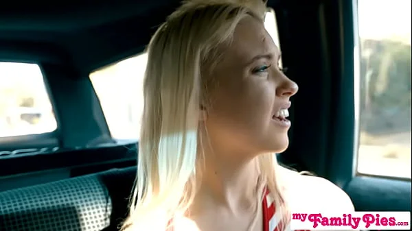 Hot Blonde Chloe Couture Fucks Step Bro In Back Seat On Family Vacation