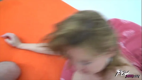 Horny chubby Kristin getting fuck in POV style