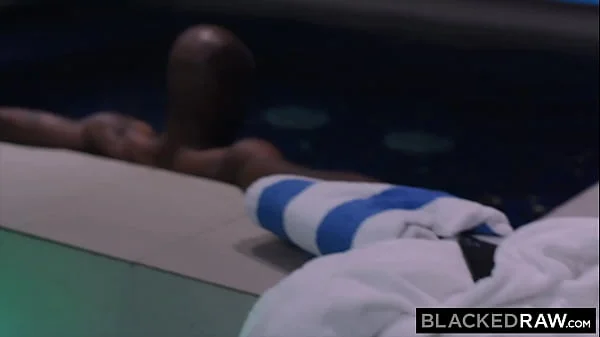 BLACEDRAW Thirsty Blonde Carmen rides the biggest BBC ever