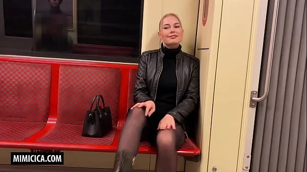 Risky Public Flashing And Lush Control By My Girlfriend - Mimi Cica
