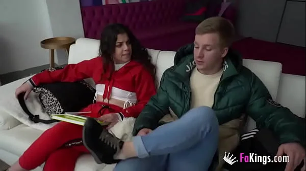 Geography lesson ends up with HOT TEENAGE SEX between Chiki and her young friend