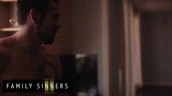 (Jennifer White's) Hubby Is Always Busy She Can't Help But Give In To Her Muscly Stepson - Family Sinners
