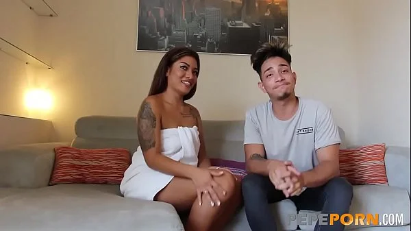 Helping those in need: she needs a BIG COCK to have a good time!