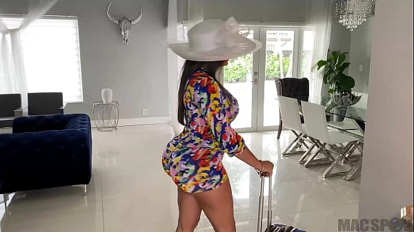 Busty Latina MILF Loves to Eat My Ass and Fuck My Big Dick in Doggy Style