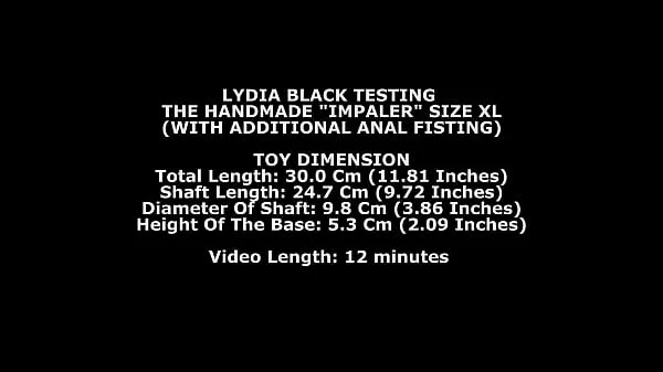 Lydia Black Testing The Handmade Impaler Size XL (With Additional Anal Fisting) TWT248