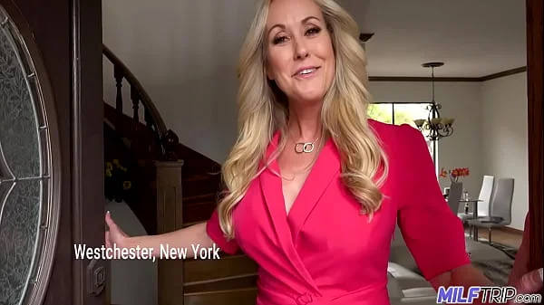 Blonde MILF pornstar Brandi Love gets kinky in her MilfTrip debut